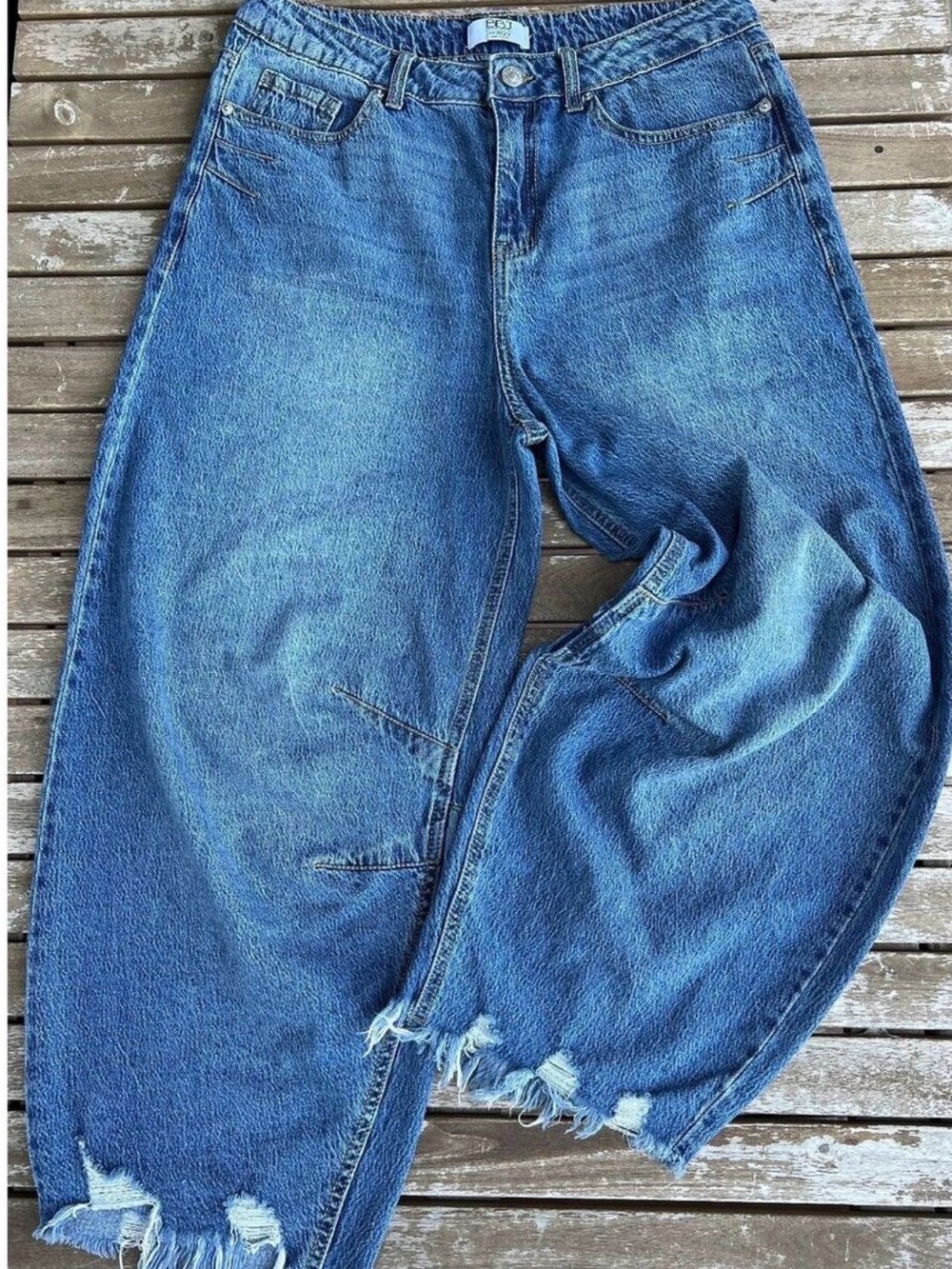 Barrel Jeans, Boho style FP vibes,